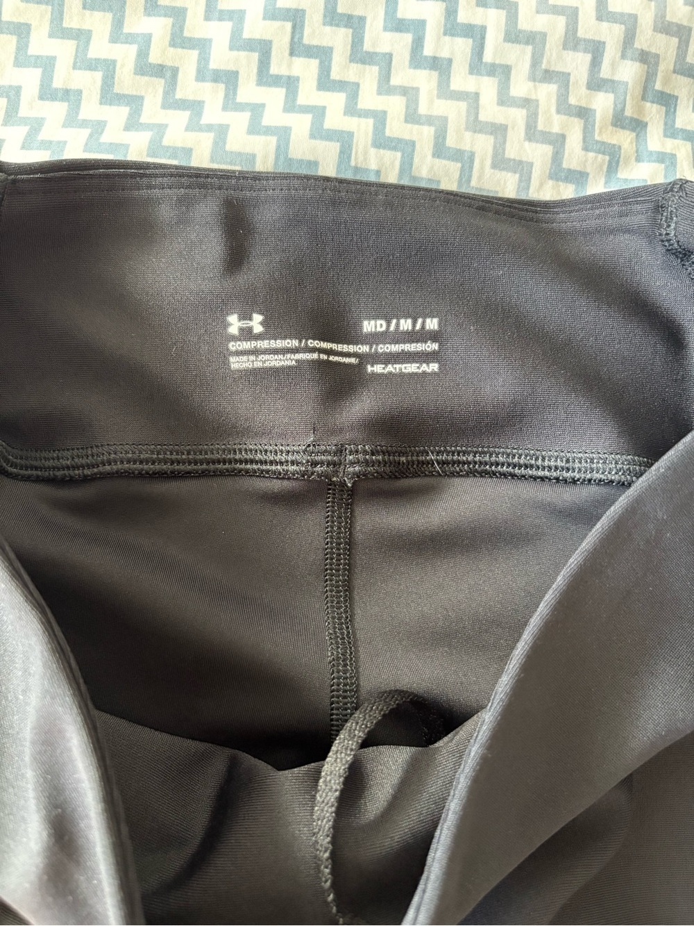 Under Armour sz S Fly Fast Black Compression Leggings - Picture 8 of 11